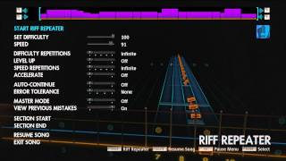 Rocksmith 2014 Riff Repeater amp Difficulty Guide [upl. by Nohsar224]