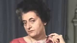 Indira Gandhi Interview 1971 ‏ [upl. by Edlitam]