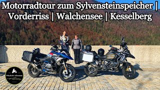 MOTORRADTOUR ZUM SYLVENSTEINSPEICHER  Vorderriss  Walchensee  Kesselberg  BMW R1250GS [upl. by Endres]