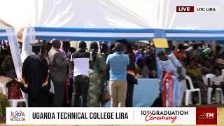 UGANDA TECHNICAL COLLEGE LIRA 10TH GRADUATION CEREMONY [upl. by Airamas]