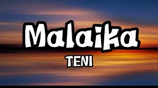 Teni  Malaika Lyrics [upl. by Waldon]