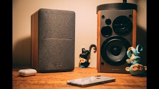 The BEST Bookshelf Speakers under 100 EDIFIER R1280T [upl. by Naejeillib386]