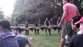 Bluecoats 2014 warmup vortex [upl. by Linad676]