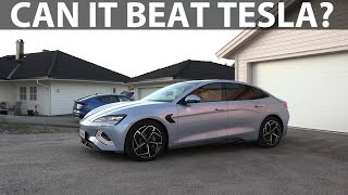 BYD Seal Performance range test [upl. by Lertnek]