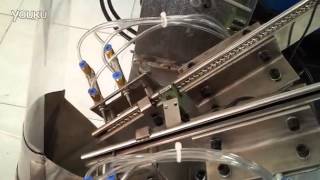 Automatic Screw Packaging Machine With 2 Vibrating BowlsAutomatikus csavar csomagológép [upl. by Ailisec]