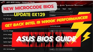 Guide to Undervolting and Sync all Cores Asus BIOS Intel i9 14900k Improve Temps and Performance ⚡️ [upl. by Ladnor300]