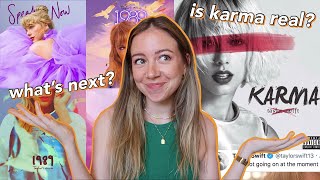 Unpopular Taylor Swift opinions and everything you need to know about KARMA 🐍 [upl. by Godric]