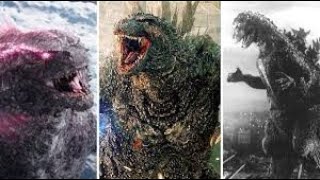 Evolution of Godzilla 19542024 Happy 70th Anniversary [upl. by Nnylassej]