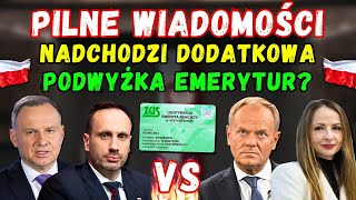 🚨PILNE WIADOMOŚCI WALORYZACJA 552 TO ZA MAŁO POSŁOWIE DOMAGAJĄ SIĘ DODATKOWYCH PODWYŻEK EMERYTUR [upl. by Eelidnarb]