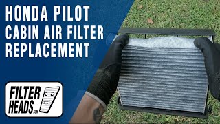 How to Replace Cabin Air Filter 2016 Honda Pilot  AQ1058C [upl. by Codi]