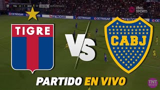 TIGRE VS BOCA EN VIVO 🔴 LIGA PROFESIONAL 2024 [upl. by Nosyrb568]