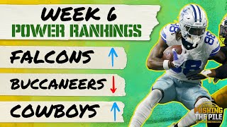 Jets Fire Robert Saleh Week 6 Power Rankings Falcons Cowboys rise Buccaneers fall wPete Prisco [upl. by Jez]