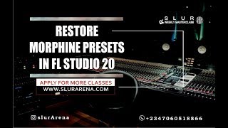 Morphine Cant Find Presets [upl. by Jun172]