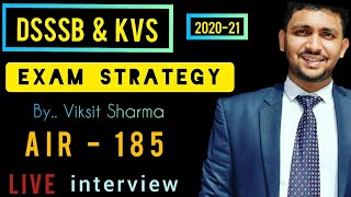 DSSSB KVS Interview with Selected Candidate AIR 185 PRTTGTby Umesh Bhardwaj [upl. by Andy]