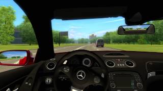 City Car Driving Mercedes Benz C63 AMG Automatik [upl. by Derby]