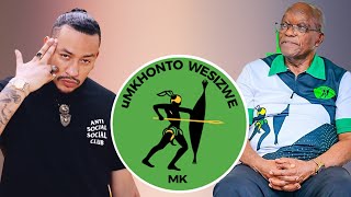 YOU WONT BELIEVE WHAT AKA ONCE SAID ABOUT JACOB ZUMA  MK PARTY [upl. by Iny]