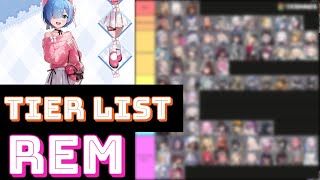 REVISIÓN TIER LIST REM😎🤩 Infravalorada🤔 [upl. by Rafaelita]