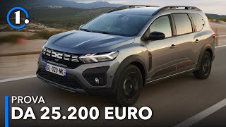 Dacia Jogger Hybrid  Quanto consuma e come va librida da 25200 EURO [upl. by Milson]