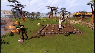 How to Farm Hops RS3 Farming Skill [upl. by Yelra195]