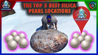 The Top 5 Best Silica Pearl Locations on Ark Survival Ascended [upl. by Tavey]