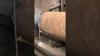 Manufacturing process of roller for huge machine [upl. by Tannen]