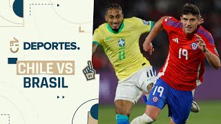 CHILE 1  2 BRASIL🏆 Clasificatorias Mundial 2026 ⚽️ GOLES Y RESUMEN [upl. by Nerita]