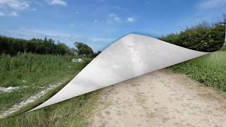 Walking disused railways lines 1 Lewes to Anchor Lane Barcombe [upl. by Halsted970]