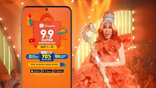 Shopee 99 Super Shopping Day na this September 110 [upl. by Armilda]