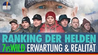 7vsWILD  PERFORMANCE RANKING ALLE TEILNEHMER Abgleich mit der Erwartungshaltung [upl. by Lucita]