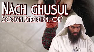 NACH GHUSUL ÜBER SOCKEN STREICHEN OK mit Ibrahim in Braunschweig [upl. by Stockmon]