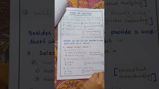 LEARNING DESIGN 79 SubjectCommerce English version BEd 3rd semester youtube shortvideo [upl. by Laersi]