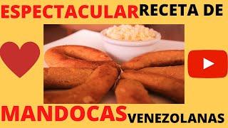 COMO HACER MANDOCAS VENEZOLANAS RECETA TÍPICA DEL ZULIA 😋 [upl. by Anerok]