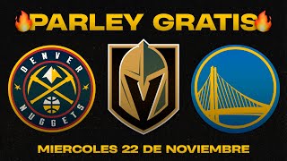 🔥 PRONOSTICOS NBA amp NHL PARA HOY 22112023 🔥 PARLEY GRATIS 🏀 [upl. by Ahsinnor]