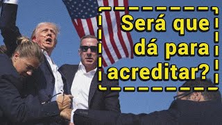 POR QUE TANTA GENTE DESCONFIA DO ATENTADO CONTRA TRUMP  TV Cringe 047 [upl. by Sacram615]