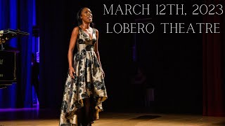 jessicasopranonotes Live in Concert  March 12th 2023  Lobero Theatre [upl. by Ledoux802]