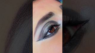 5 MINUTE Silver Smokey Eye Tutorial  Classic Silver Sparkly Smokey Eyes Tutorial  Silver SmokeyEye [upl. by Conchita]