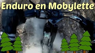 ENDURO en MOBYLETTE 🚵💨  MobCross n°1 [upl. by Cerf]