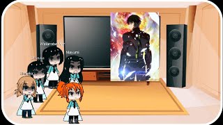 Irregular at magic high school react to tatsuya Shiba [upl. by Suiramed246]