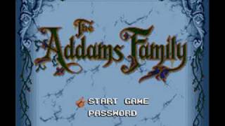 The Addams Family SNES Music  Wonderfully Gloomy Atmosphere [upl. by Anerbes]