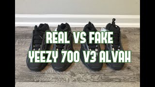 Allkicks247 Yeezy 700 V3 Alvah  Real Vs Fake  OnFoot [upl. by Oidualc]