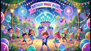 HAPPY BIRTHDAY SONG  KIDS SONGS amp NURSERY RHYMES [upl. by Chadd]