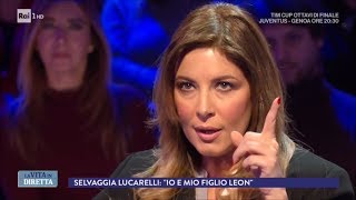 Selvaggia Lucarelli quotIl primo hater non si scorda maiquot  La Vita in Diretta 20122017 [upl. by Stoller]