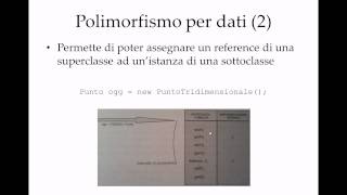 Corso Java 7  Lezione 5  OOP Polimorfismo [upl. by Whitaker249]