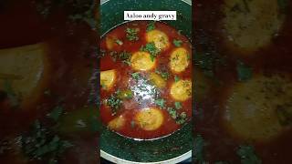 Aalooo Andy gravy desi cuisine desi daily dailyshorts food [upl. by Airemahs]