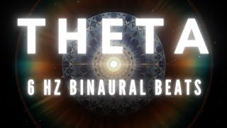 Theta Waves Binaural Beat  100 Pure Theta Frequency [upl. by Haze]