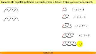 Zadanie z zapałkami  Wyrażenia algebraiczne  Matfiz24pl [upl. by Bouchard]