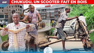 COMMENT ONT FABRIQUE UN CHUKUDU EN RDC EN BOISRIDE A WOOD SCOOTER 🛴 [upl. by Airekal]