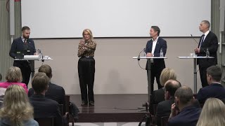 Avslutning av finansminister Elisabeth Svantesson [upl. by Nylyak]