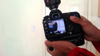 How to turn off Canon Speedlite sleepmode  430EX II [upl. by Adnawot502]