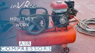 How Air Compressors Work Piston Design [upl. by Alcinia]